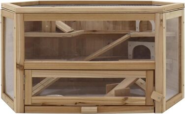 Клітка для хом'яка Gino HTI-Line: простора та зручна клітка для дрібних гризунів