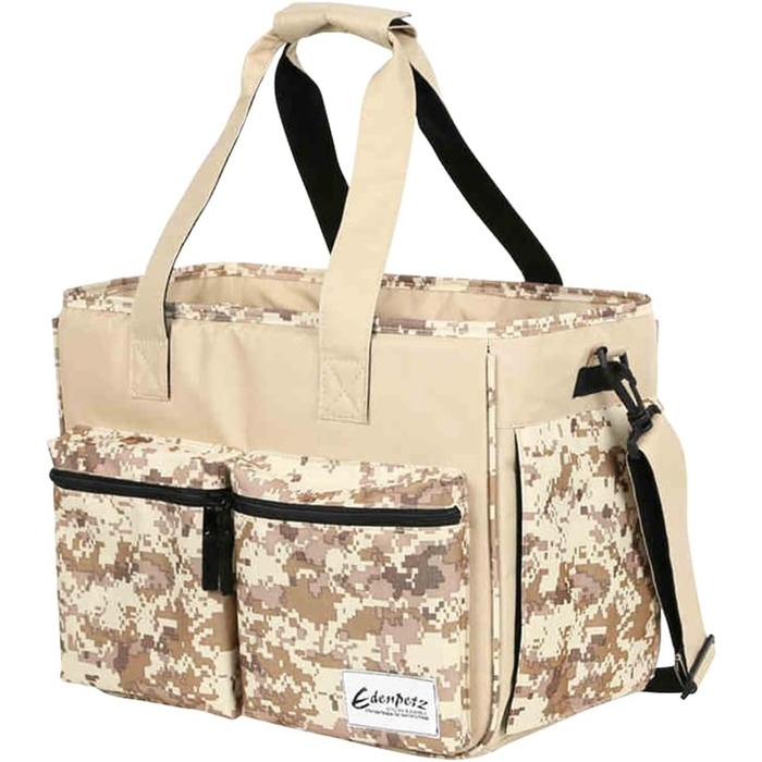 Транспортна сумка для котів та собак Galatée Tragetasche, складана, схвалена авіакомпаніями, для довгих подорожей (колір: коричневий)