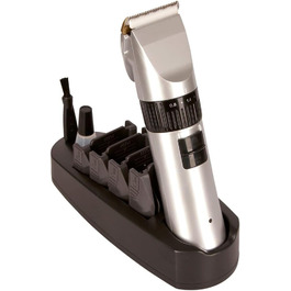 Акумуляторна машинка для стрижки Clipster 18180 Onyx з аксесуарами