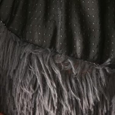 Кругле ліжко для собак маленьких порід - м'яке та миється - ідеальне для комфорту вашого улюбленця. Підходить для Чихуахуа та Йоркширських тер'єрів до 4 кг. Діаметр 50 см, розмір 50x50x18 см, темно-сірий колір.