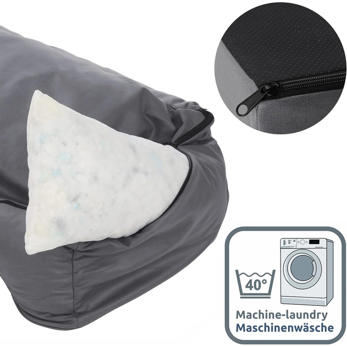 Зручне собаче ліжко your GEAR Belluno 80x120 см – велике, екологічне, миється, стійке до царапин, ергономічне, також для котів