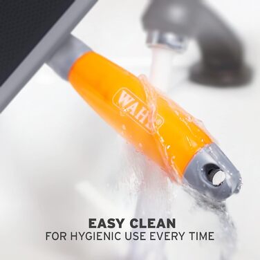 Буршлякова вичавкова щітка Wahl для собак і котів - професійний інструмент для грумінгу, помаранчева