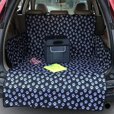Чохол на сидіння для собак Cargo-Liner XL, універсальний, водовідштовхувальний, для авто, SUV, пікап, Jeep, фургон. Розмір 208x132 см (82' x 51'). Матеріал: преміум-якість, з принтом 'лапа'.