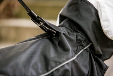 Дощовик для собак Kerbl Fork чорний, 35 см