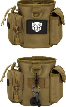 Сумка-мішечок для ласощів для собак: навчання, полювання, Airsoft, іграшки. Чорний колір