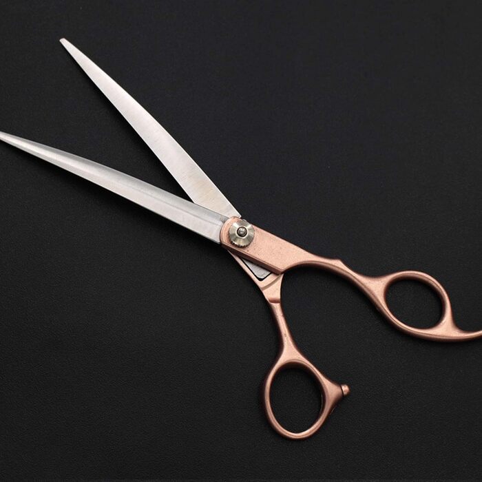 Набір професійних ножиць для грумінгу собак та котів з нержавіючої сталі 5-в-1, з гребінцем та чохлом