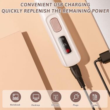 Триммер для стрижки кігтів Paw Trim Pro: безшумний електричний триммер для собак та котів з гребінцем від бліх