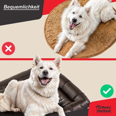 Килимок для собак, лежанка для собак Indoor & Outdoor; м'який лежак для собак та котів (L - 100x70 см)