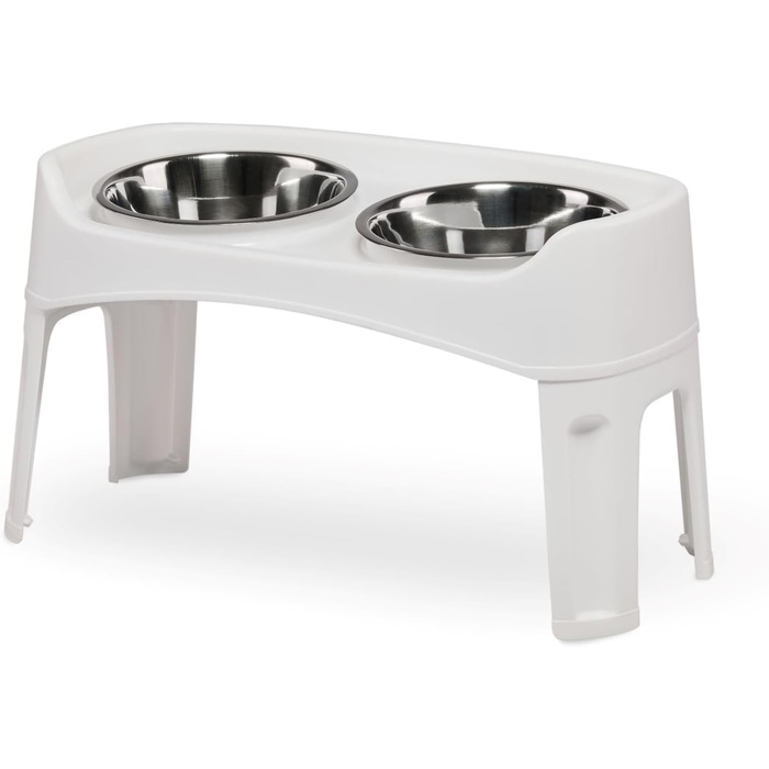 Підвищені годівниці для собак Iris Ohyama 2 шт. PEF-L, L29 x B57 x H31 см, складані, для здорового травлення