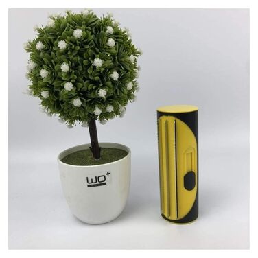 Щітка для котів та собак, видалення шерсті, гребінець для грумінгу, масаж та догляд (жовтий)