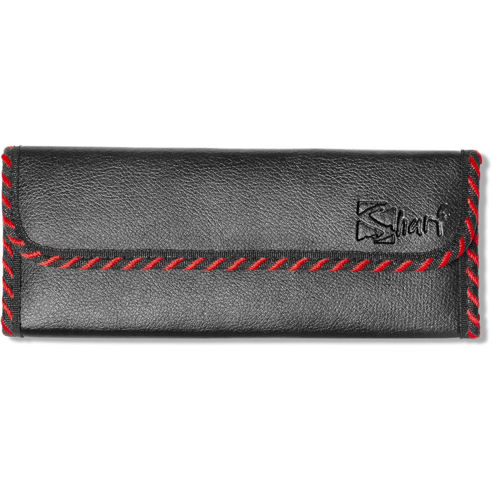 Ножиці для собак Sharf Gold Touch, 16.5 см, вигнуті, гострі, з кульковою накінечником для безпечного догляду за носом, вухами та обличчям