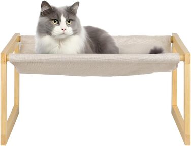 Складаний котячий будиночок з м'якою подушкою, затишне тепле ліжко-затишок для котів і кошенят, для дому, 42×34×38 см, коричневий / 50×40×25 см, білий