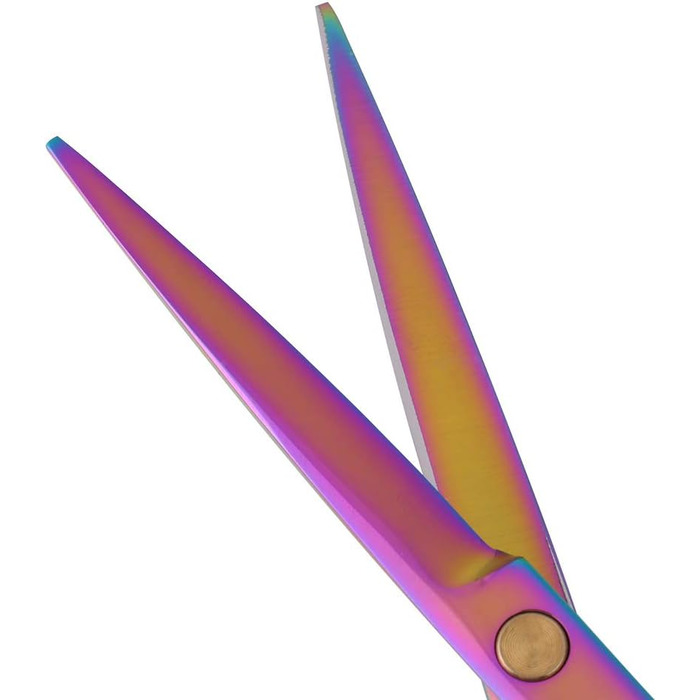 Набір професійних ножиць для грумінгу собак з безпечними закругленими кінцями, набір ножиць для шерсті, грумінг-ножиці з нержавіючої сталі для собак (кольорові)