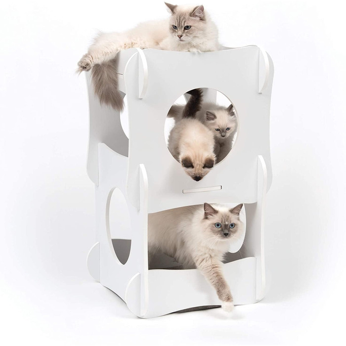 Будинок для котів Catit Vesper, білий, меблі для котів