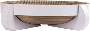 Кігтеточка Kerbl Platinum для котів, з котячою м'ятою, 35x35x10 см, з переробленої гофрокартону