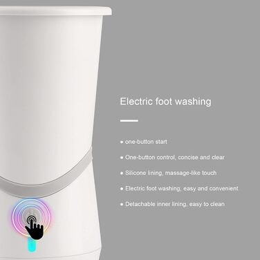 Електричний очищувач лап для собак та котів, портативний, з м'якою силіконовою щіткою