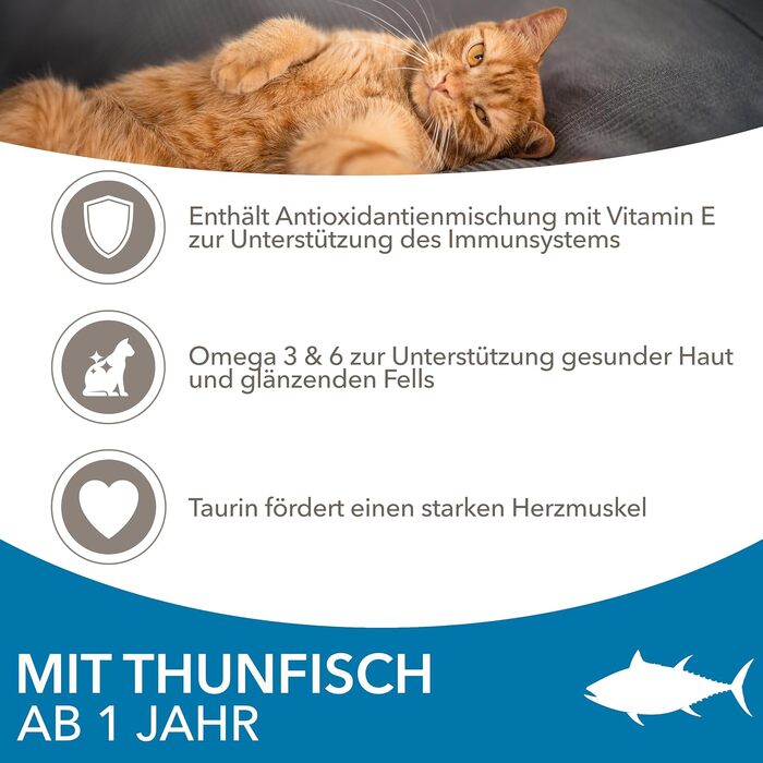 Сухий корм для котів IAMS для дорослих від 1 до 6 років з тунцем, 10 кг