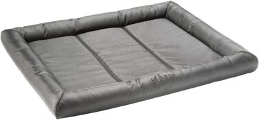 Килимок для собак Hunter Vermont, поліестер, міцний, стійкий до бруду, з наповнювачем, 90 x 60 см, сірий