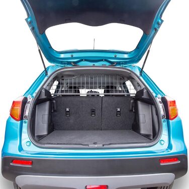 Автомобільна перегородка для собак Travall для Suzuki Vitara (з 2015), багажна сітка з міцної сталі, захисна решітка для багажника, бар'єр для перевезення домашніх тварин