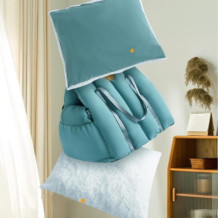 Автокрісло для тварин: складана переноска для собак та котів з м'якою стороною | Закрита переноска-будка для собак та котів