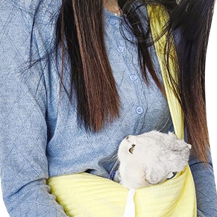 Транспортувальна сумка для домашніх тварин Yctze для собак і котів, рожева, до 6,5 кг