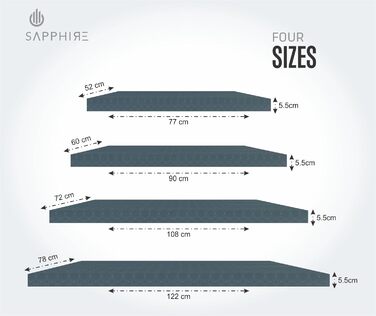 Водонепроникний килимок для собак у клітку, сертифікований FR, міцний, для вулиці, розмір L, 108 x 72 x 5 см, чорний