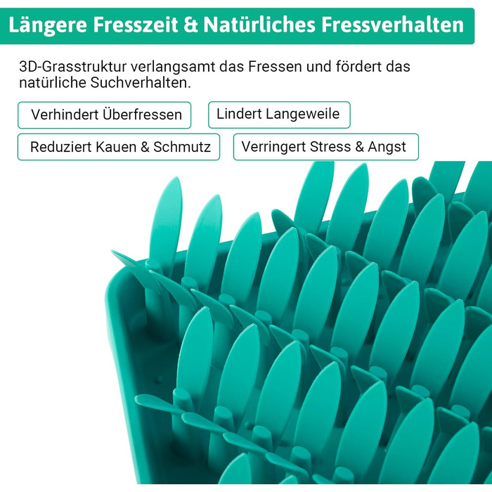 Силіконова килимок для собак PEGGY11, 28×28 см, Slow Feeder, антиковзаюча, легка у митті