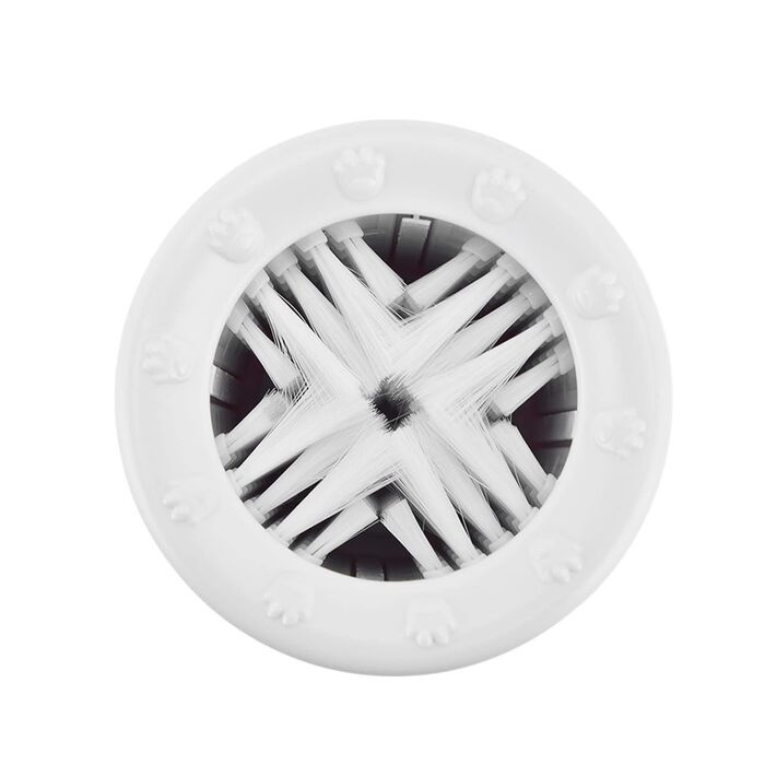 Портативний очисник лап для собак, мийний стаканчик для лап, інструмент для чищення лап домашніх тварин, для дому, подорожей, активного відпочинку, з міцного матеріалу (Помаранчевий)