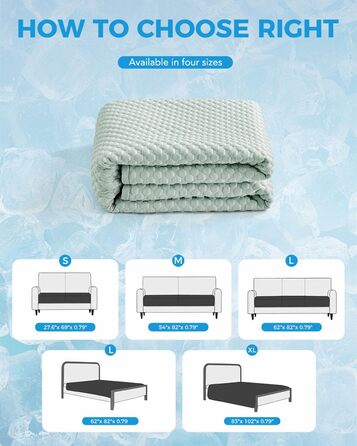 Килимок охолоджуючий для собак Lekereise, 157x206 см, зелений (миючий)