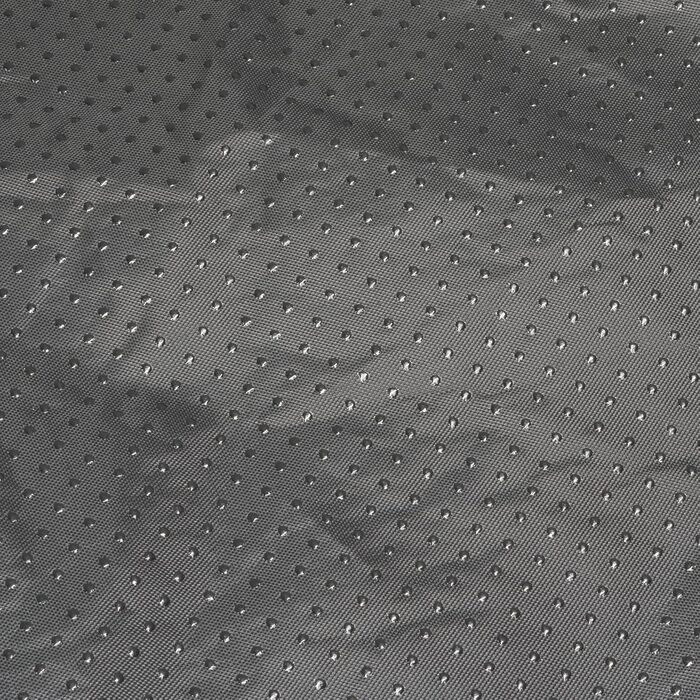 Кругле плюшеве ліжко для собак та котів Fur & Bone, 60 см, темно-сірий, самонагріваючеся, з водонепроникною основою