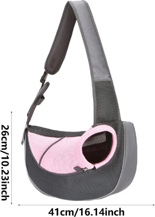 Сумка-переноска для собак та котів | Дихаюча сумка-рюкзак Oxford для маленьких тварин | Складана переноска з регульованим ременем для цуценят, собак та котів (Блакитна)