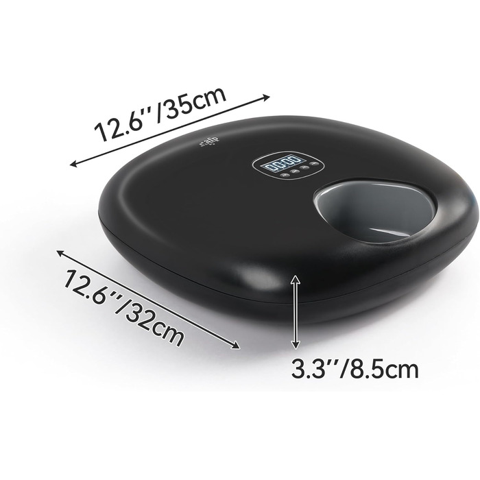 Автоматичний дозатор корму для котів FÜR Pfoten: 6 порцій, з охолодженням, програмований таймер, USB-живлення