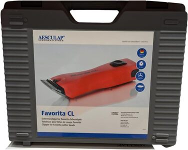 Машинка для стрижки собак Aesculap EHASO Profi GT-104 / Favorita 2 з насадками та мискою для собак