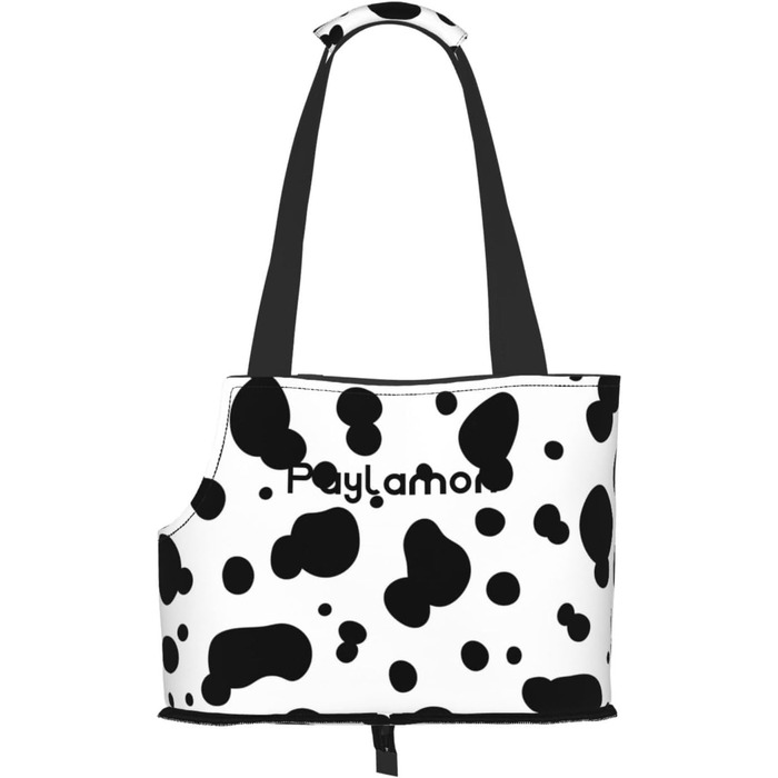 Транспортна сумка-переноска для котів та собак, складна, для подорожей (з принтом 'Корова')