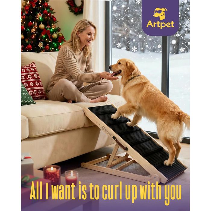 Рампа для собак Extra Lange, 190 см: стабільна авторампа для великих собак, для SUV, комбі та автодому, до 90 кг