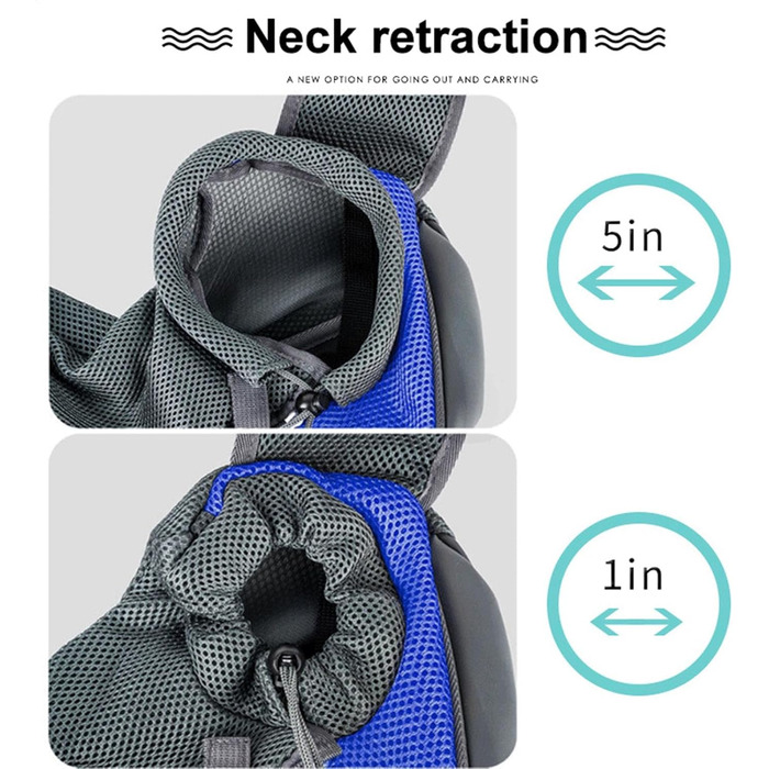 Сумка-кенгуру для тварин Hogvinnatil | Зручна переноска для собак та котів з регульованим ремінцем