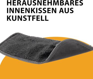 Рюкзак для собак та котів Ferplast Voyager M-L, чорний, до 10 кг, 29 x 21 x 36 см