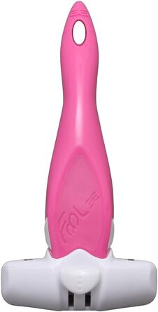 Інструмент для видалення шерсті Iris Ohyaa FoOlee Easee Enthaarungswerkzeug для чутливої шкіри та шерсті, підходить для видалення шерсті тварин, щітка для домашніх тварин, для власників домашніх тварин, обидві статі (рожевий, M)