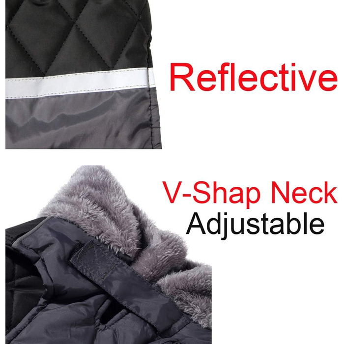 Водонепроникний теплий зимовий одяг для собак, Blu, S - JoyDaog