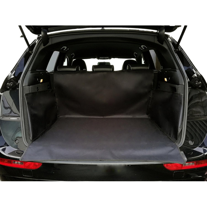 Захист для багажника автомобіля для собак Universal Schondecke - водовідштовхувальний, чорний, з боковим захистом