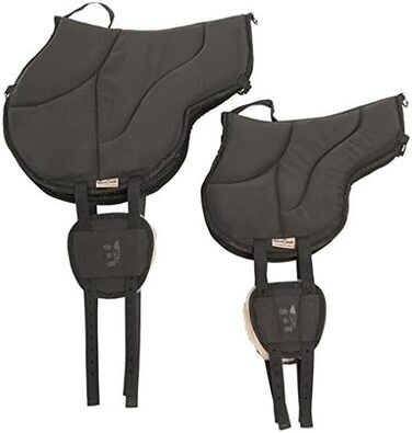 Barefoot Kinder Reitkissen – М'яке крісло для верхової їзди для дітей Barefoot – з V-подібним ременем, неслизька підкладка, мікрофібра – для поні та дітей до 140 см