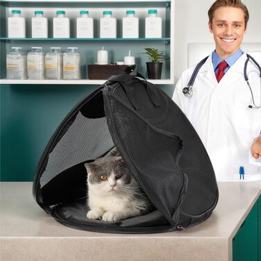 Транспортна сумка для котів Mesh, дихаюча переноска для кошенят та маленьких собак, для подорожей та активного відпочинку