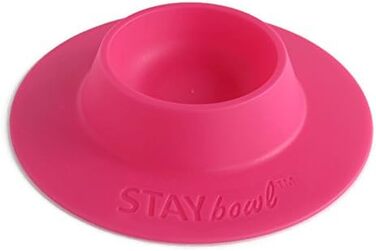 STAYbowl Futternapf: годівниця для морських свинок та інших дрібних домашніх тварин, ергономічна, 60 мл, рожева