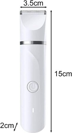 Мультитрим Про від Dr Pfoten: тиха 4-в-1 машинка для стрижки собак та котів. Набір для стрижки собак, котів, лап, очей, вух, обличчя та тіла. Акумуляторна.