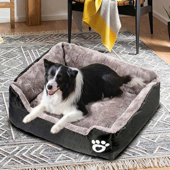 Лежак для собак: м'яка подушка-кошик для домашніх тварин