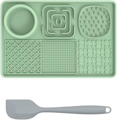 Миска для собак WANGSHUO для повільного годування, інтерактивна миска-головоломка, антиковзаюча, 30х20 см