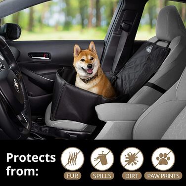 Автокрісло для собак OKYUK: водонепроникне, антиковзаюче, 2-в-1 для маленьких та середніх собак