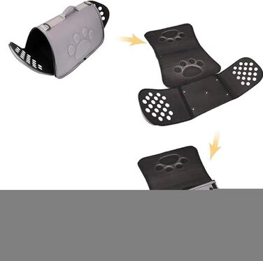 Трансформер для котів, переноска для тварин з регульованим ременем, сіра, M - для подорожей, прогулянок, відпочинку та відвідування ветеринара