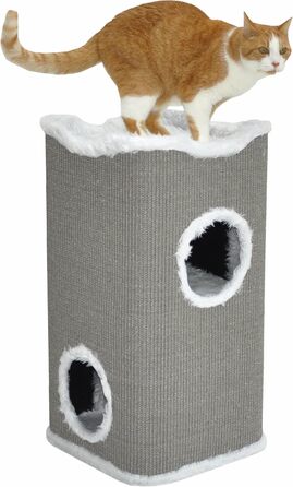 Котячий будиночок Nanook Toni: кігтеточка, будиночок, лежанка для котів, 74 см, міцний та стабільний