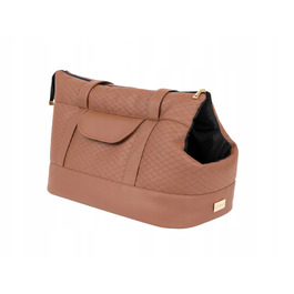 Транспортувальна сумка Amiplay New York S, 35x21x24 см, коричнева